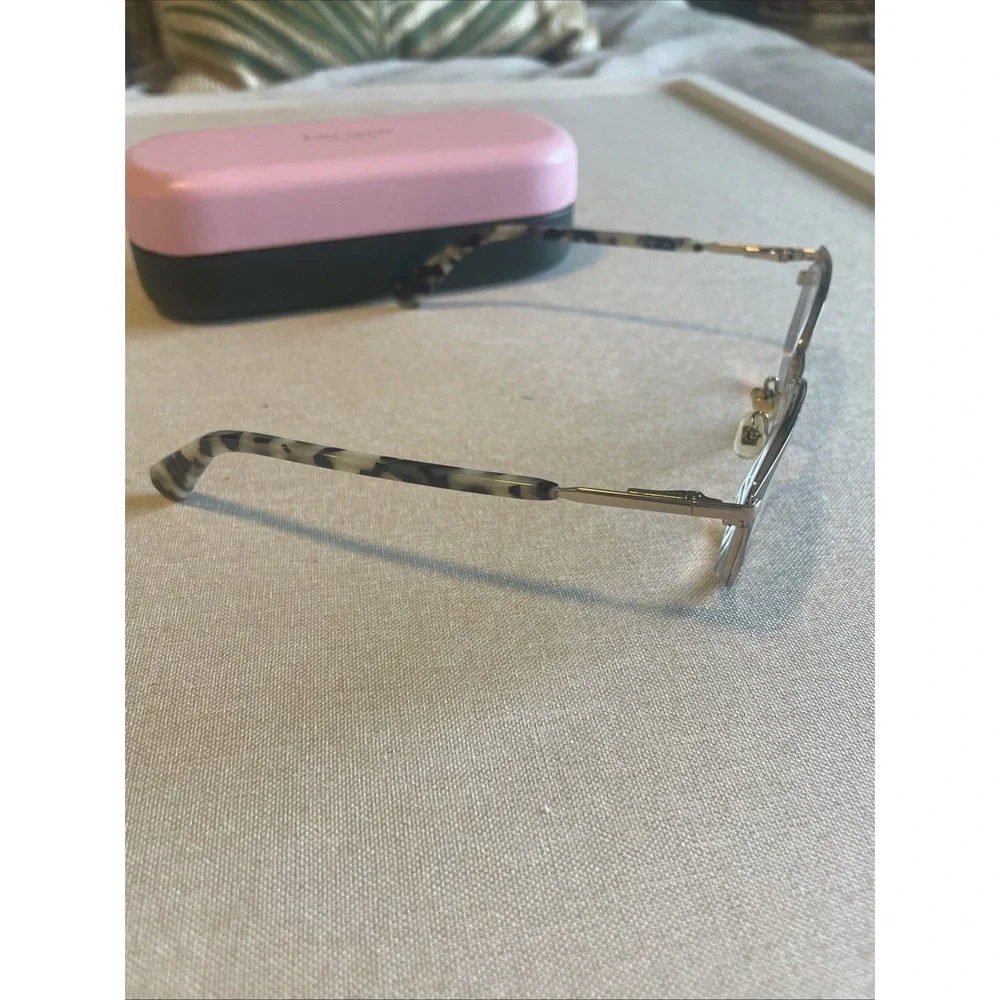 Kate Spade Eyeglass Frames Only Jabria 807 Black Tortoise Cat Eye Frame 140 Case